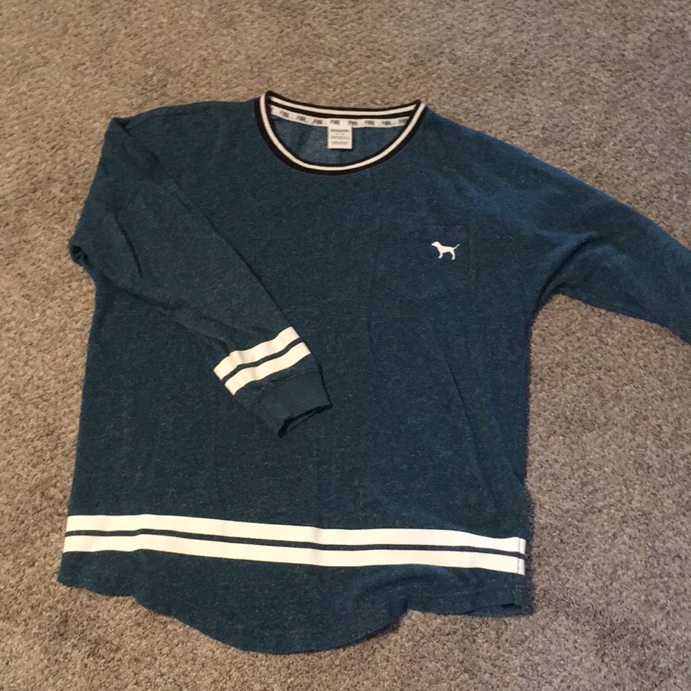 Long sleeve pink top